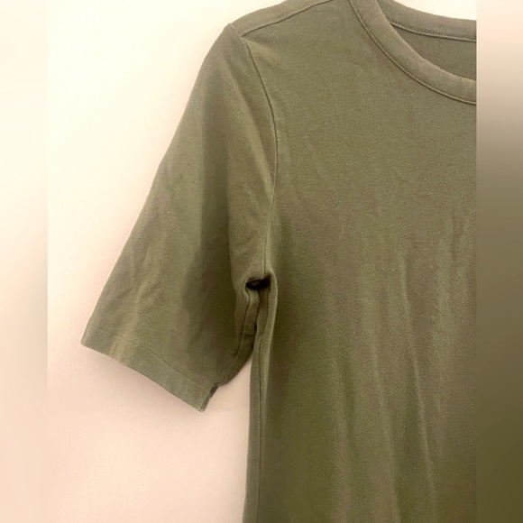 Old Navy | Army Green | Short Sleeve T Shirt Dress - Picture 2 of 3